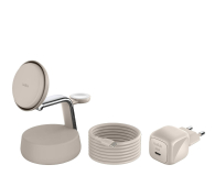 Belkin Ładowarka magnetyczna Qi2 25W, 3w1, zasilacz 45W, kremowa - 1363168 - zdjęcie 2
